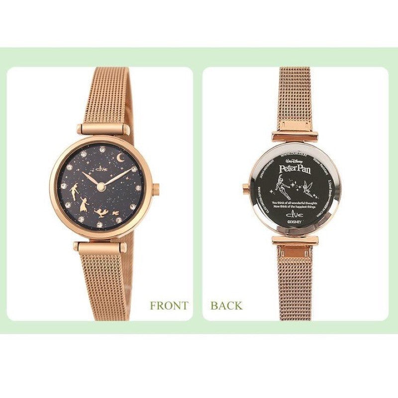 🔥พร้อมส่ง🔥CLUE x Disney - Peter Pan - Neverland Watch Rosegold นาฬิกา Clue ปีเตอร์แพน สีโรสโกล์ด
