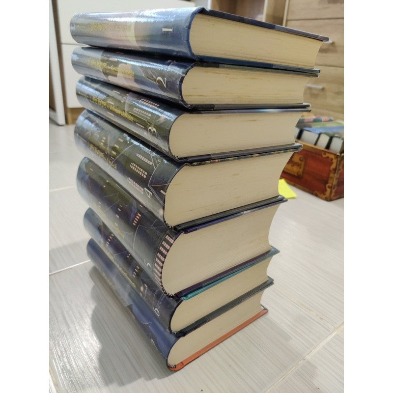ชุดหีบหนังสือแฮร์รี่ พอตเตอร์ สันปราสาท ปกแข็ง ชุดหนังสือ Harry Potter สันปราสาท