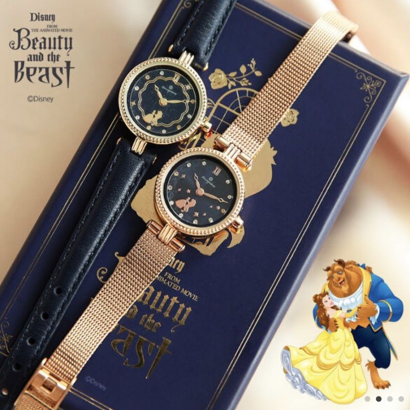 🔥พร้อมส่ง🔥 นาฬิกา O.S.T x Disney Beauty and the Beast