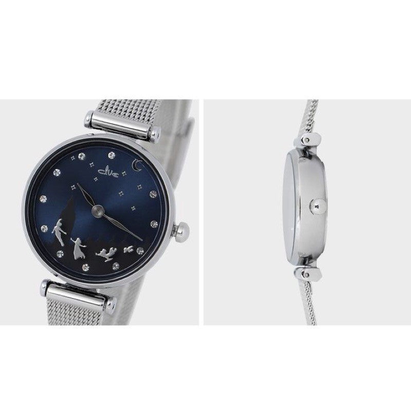 🔥พร้อมส่ง🔥นาฬิกาปีเตอร์แพน CLUE x Disney Peter Pan Neverland - Silver