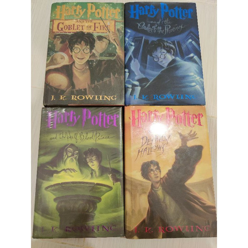 Harry Potter and The Goblet of Fire, The Order of Phoenix, The Half-Blood Prince, The Deathly Hallows แฮร์รี่ พอตเตอร์