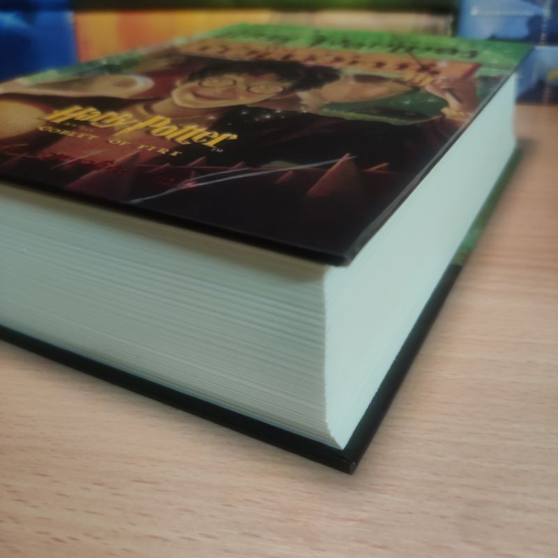 พิมพ์ครั้งที่ 1 ปกแข็ง ถ้วยอัคนี หนังสือแฮร์รี่ พอตเตอร์
