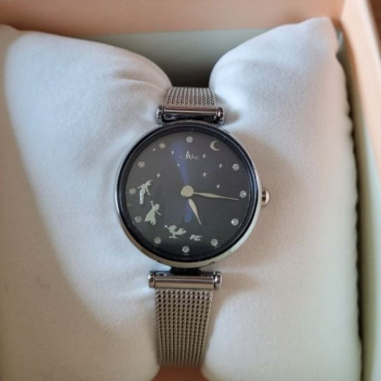 🔥พร้อมส่ง🔥นาฬิกาปีเตอร์แพน CLUE x Disney Peter Pan Neverland - Silver