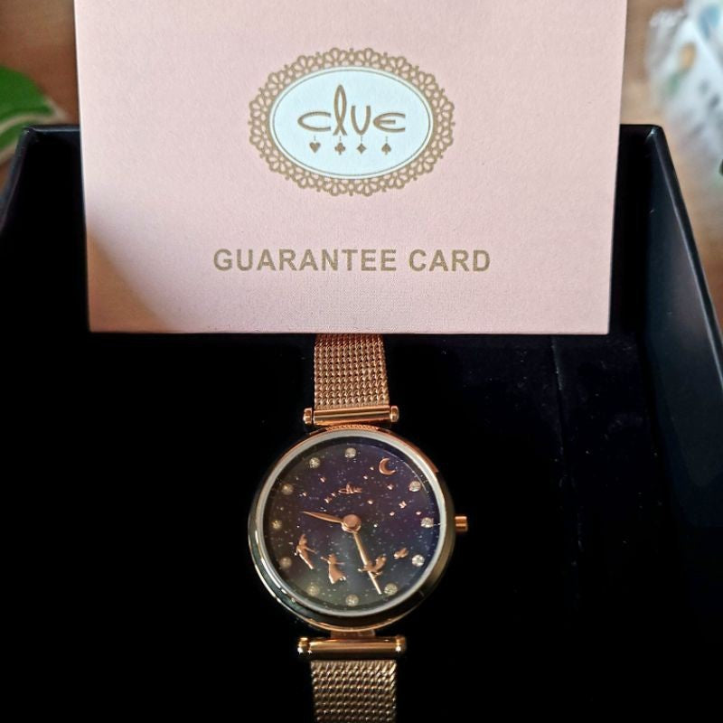 🔥พร้อมส่ง🔥CLUE x Disney - Peter Pan - Neverland Watch Rosegold นาฬิกา Clue ปีเตอร์แพน สีโรสโกล์ด