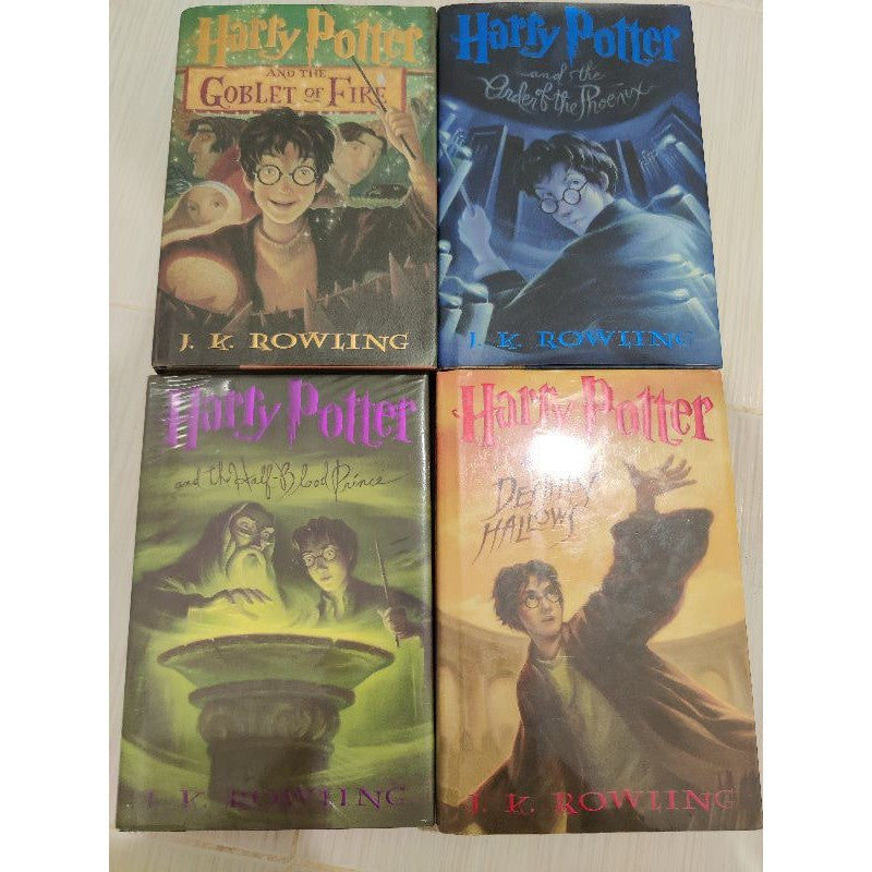 Harry Potter and The Goblet of Fire, The Order of Phoenix, The Half-Blood Prince, The Deathly Hallows แฮร์รี่ พอตเตอร์