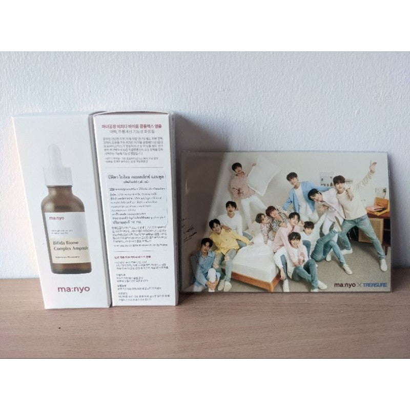 50ml. Ma:nyo [แถมการ์ด] Manyo Bifida Biome Complex Ampoule  50ml  #แถมการ์ด #treasure #Event4