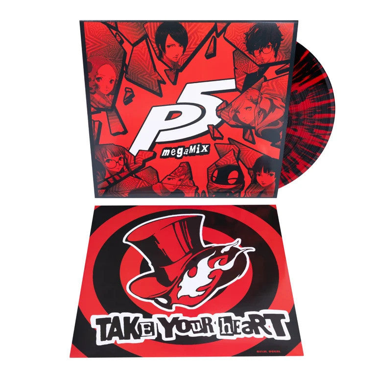 Preorder🔥 แผ่นเสียง Vinyl Persona 5 Megamix Soundtrack LP แผ่นไวนิล [ใหม่และซีล SS]