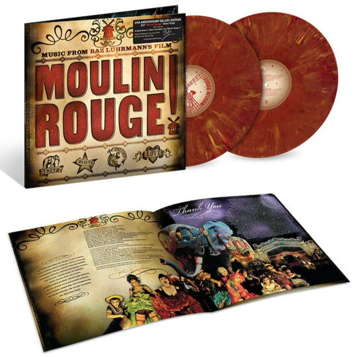 Preorder🔥แผ่นเสียง vinyl Moulin Rouge 25th Anniversary Deluxe Edition ไวนิล LP  [ใหม่และซีล SS]