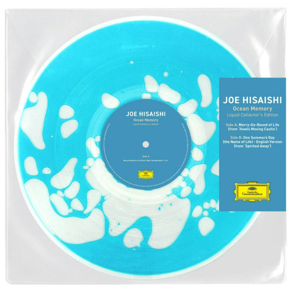 Preorder🔥แผ่นเสียง Vinyl Joe Hisaishi - Ocean Memory Liquid Vinyl Collector's Edition ไวนิล LP [ใหม่และซีล SS]