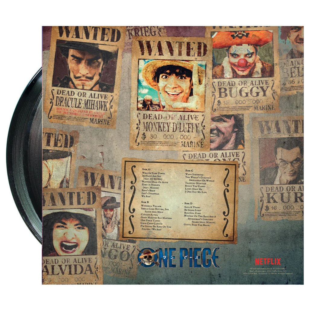 Preorder🔥แผ่นเสียง vinyl One Piece Soundtrack from the Netflix Series ไวนิล LP  [ใหม่และซีล SS]