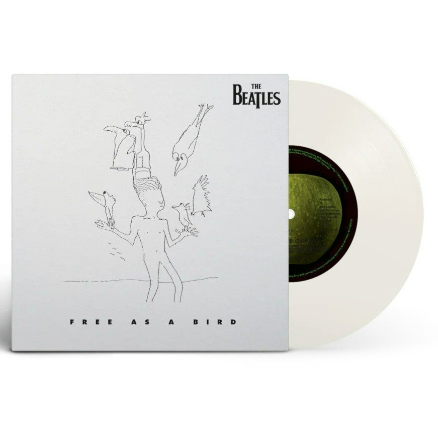 พร้อมส่ง🔥แผ่นเสียง Vinyl The Beatles - Free As A Bird / Real Love LP แผ่นไวนิล