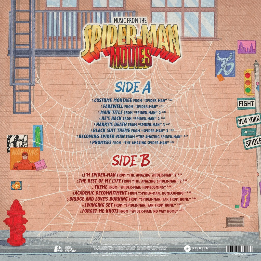 พร้อมส่ง🔥 แผ่นเสียง Music from Spider-Man Vinyl ไวนิล LP  [ใหม่และซีล SS]