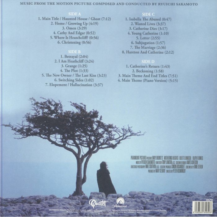พร้อมส่ง🔥 แผ่นเสียง Ryuichi SAKAMOTO - Emily Bronte's Wuthering Heights Soundtrack ไวนิล LP  [ใหม่และซีล SS]