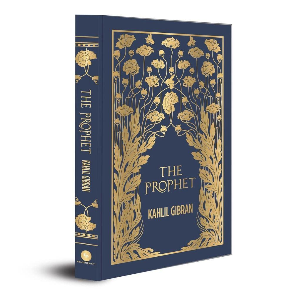 Gilded-Edge Hardcover The Prophet by Kahlil Gibran หนังสือ ปรัชญาชีวิต คาลิล ยิบราน ปกแข็ง ขอบทอง