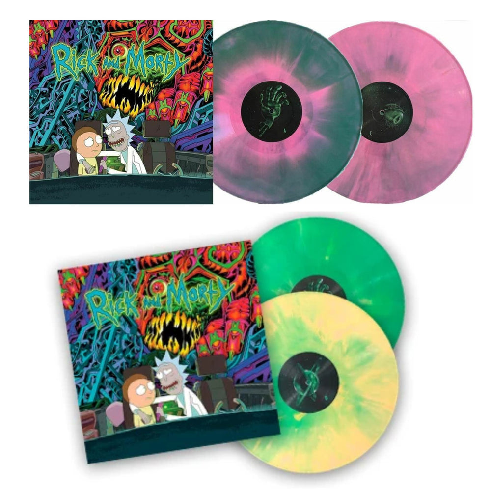 Preorder🔥แผ่นเสียง Vinyl The Rick and Morty Soundtrack ไวนิล LP [ใหม่และซีล SS]