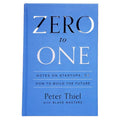 Hardcover Zero to One: Notes on Startups, or How to Build the Future by Peter Thiel หนังสือ ปกแข็ง