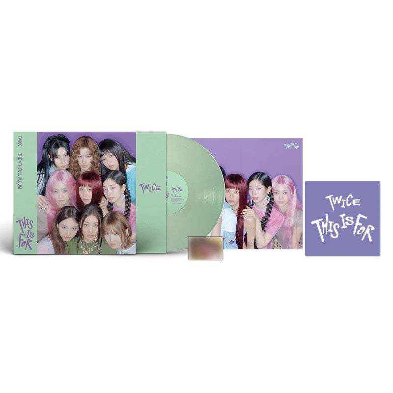 Preorder🔥แผ่นเสียง Vinyl TWICE - THIS IS FOR ไวนิล LP [ใหม่และซีล SS]