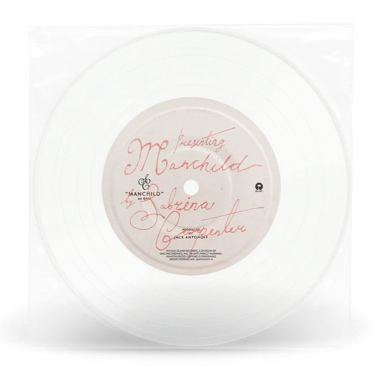 พร้อมส่ง🔥แผ่นเสียง Vinyl LP Sabrina Carpenter - Manchild Single 7" Vinyl แผ่นไวนิล [ใหม่และซีล SS]