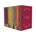 Hardcover Agatha Christie Mysteries 10 Books Collection Set หนังสือ ปกแข็ง