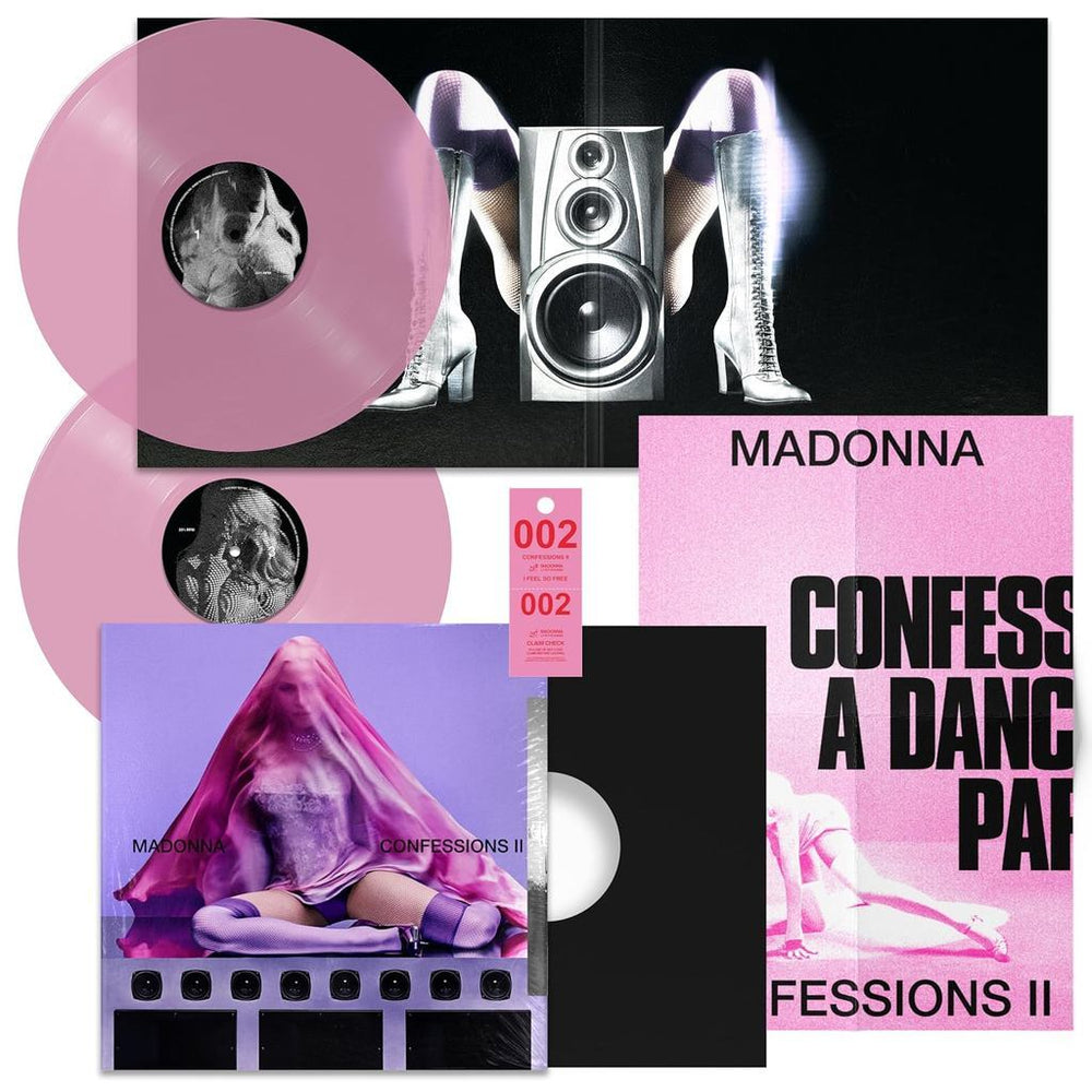 พร้อมส่ง🔥 แผ่นเสียง vinyl Madonna - CONFESSIONS II ไวนิล LP  [ใหม่และซีล SS]