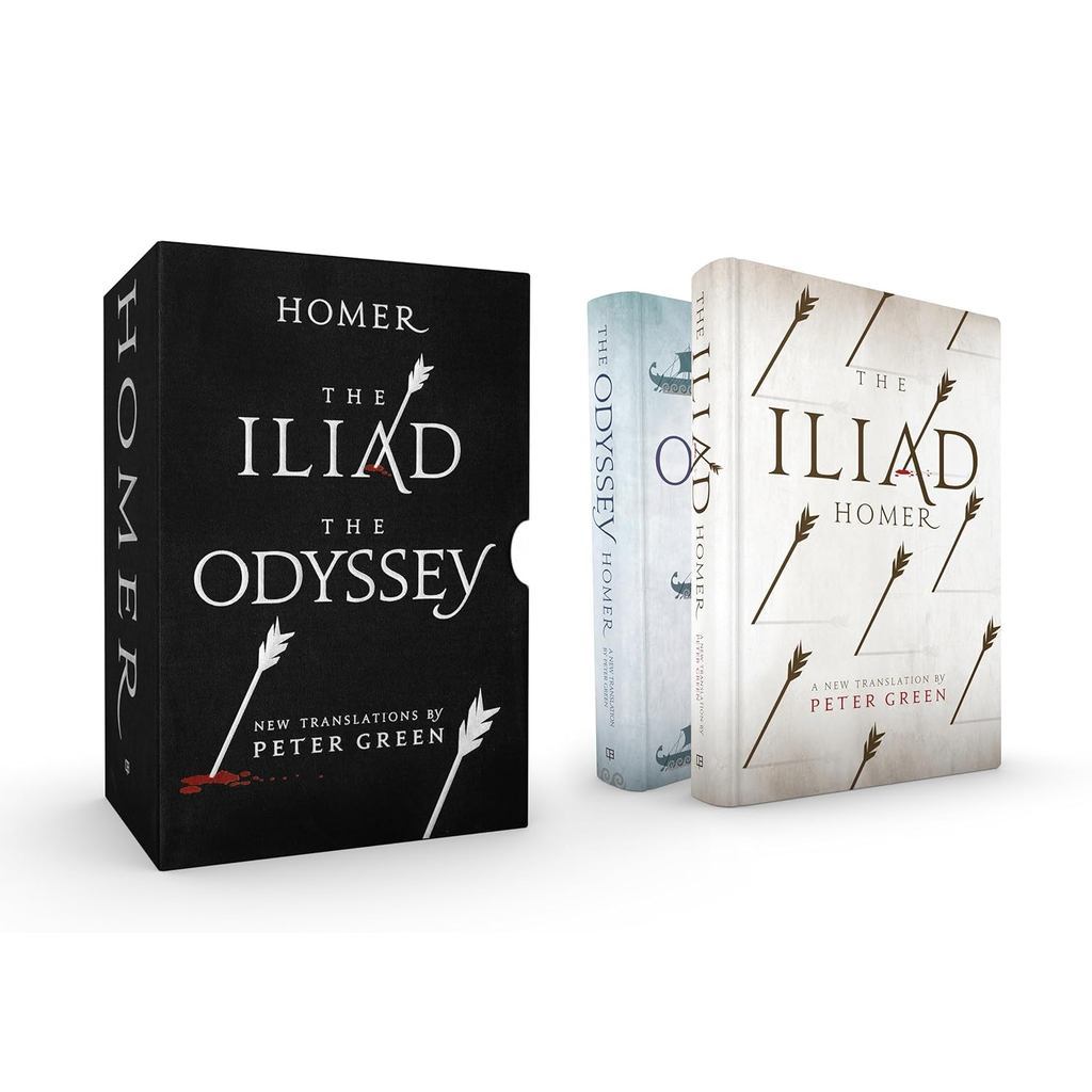 Homer - The Iliad and the Odyssey Hardcover Collection Boxed Set