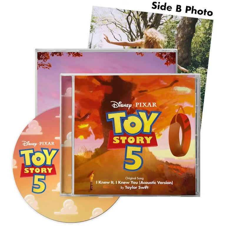 พร้อมส่ง🔥 แผ่น CD Taylor Swift X Toy Story I Knew It, I Knew You (Acoustic Version) ซีดี [ใหม่และซีล SS]