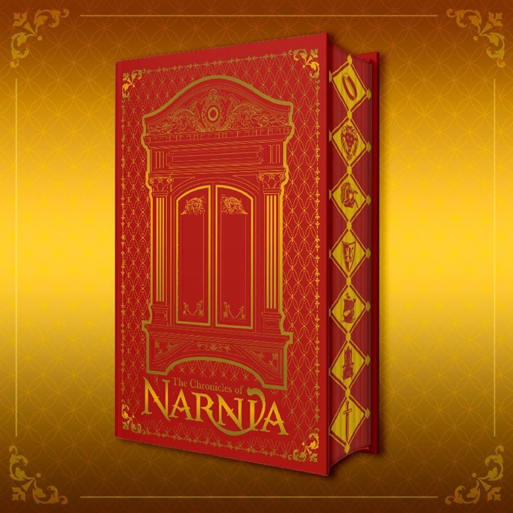 Hardcover The Chronicles of Narnia Deluxe Edition by C. S. Lewis หนังสือ ปกแข็ง