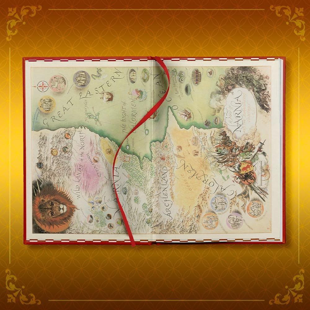 Hardcover The Chronicles of Narnia Deluxe Edition by C. S. Lewis หนังสือ ปกแข็ง