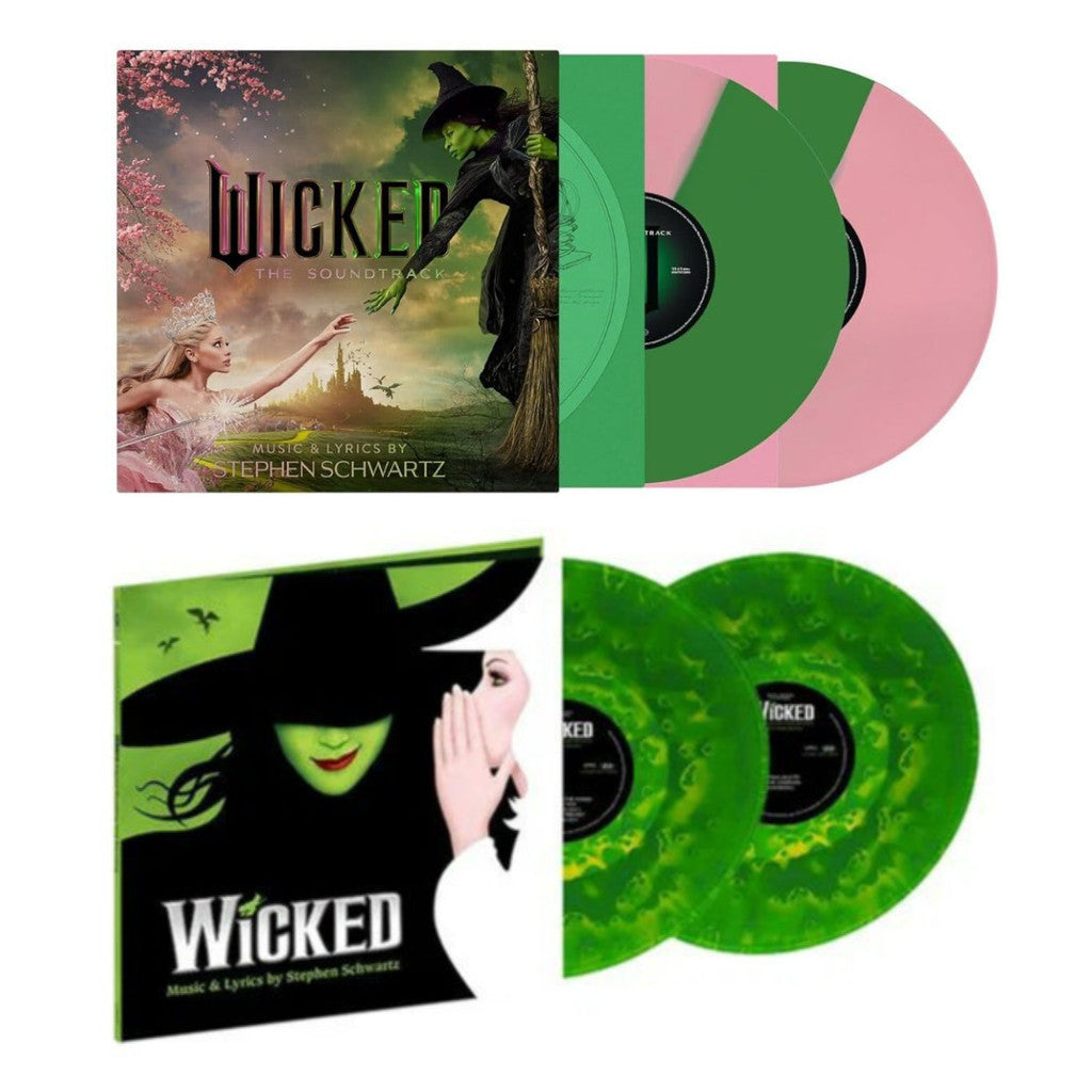 พร้อมส่ง🔥แผ่นเสียง vinyl WICKED SOUNDTRACK / OST Zoetrope Lenticular & Picture Vinyl edition ไวนิล LP  [ใหม่และซีล SS]