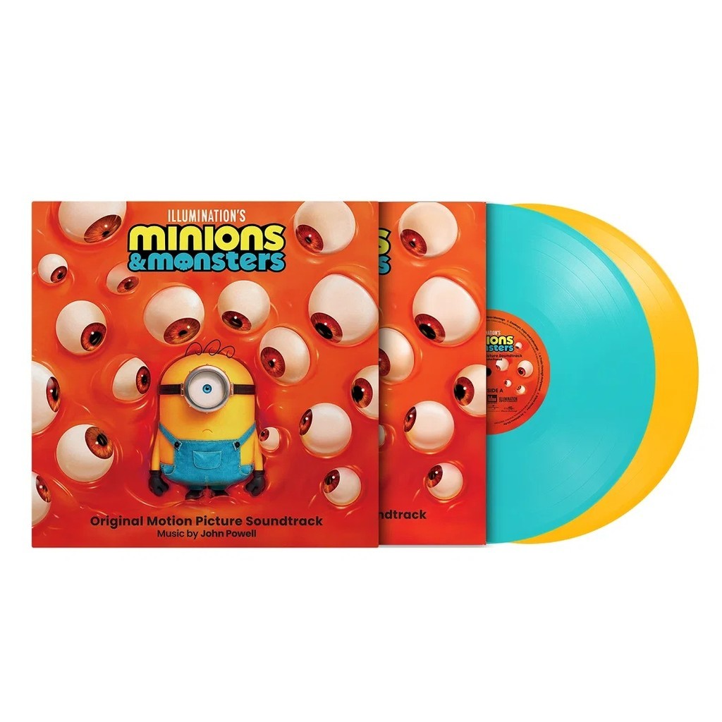 Preorder🔥แผ่นเสียง Vinyl John Powell - Minions & Monsters ไวนิล LP [ใหม่และซีล SS]