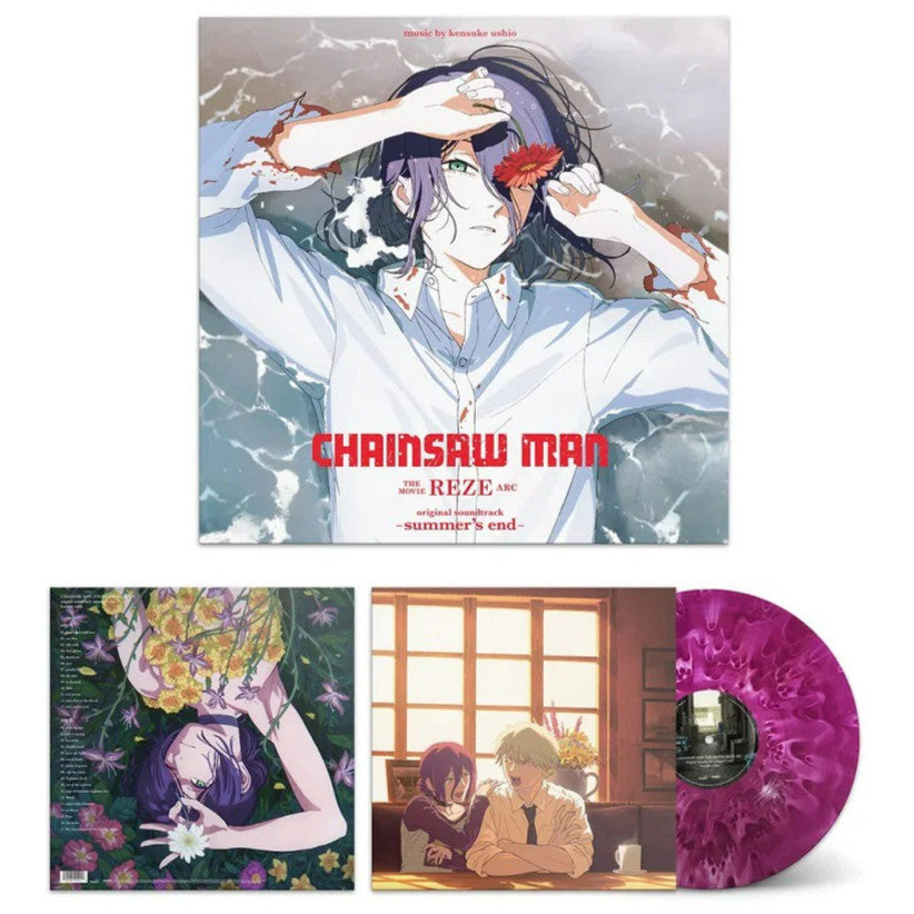 Preorder🔥แผ่นเสียง Vinyl Kensuke Ushio - Chainsaw Man The Movie: Reze Arc ไวนิล LP [ใหม่และซีล SS]