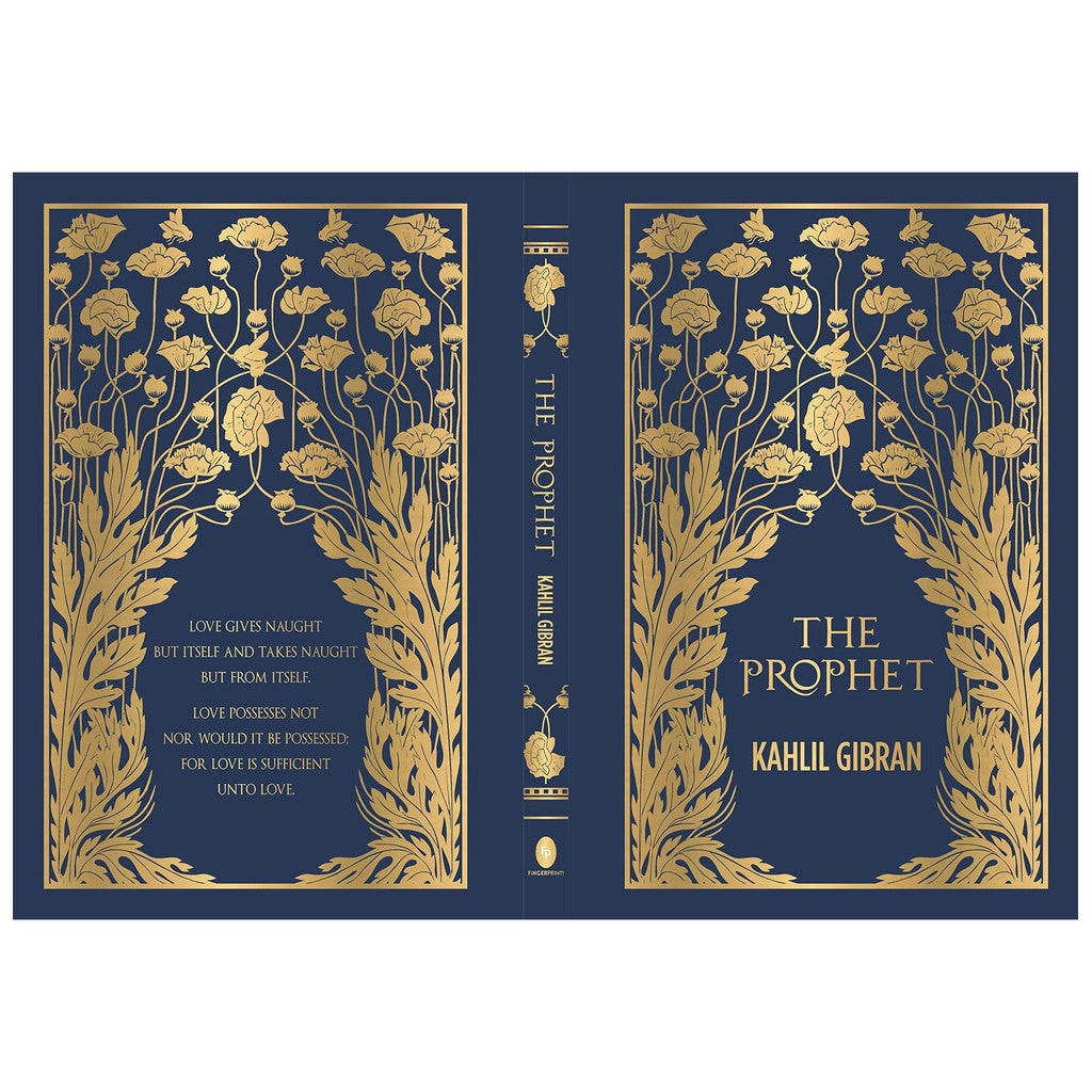 Gilded-Edge Hardcover The Prophet by Kahlil Gibran หนังสือ ปรัชญาชีวิต คาลิล ยิบราน ปกแข็ง ขอบทอง