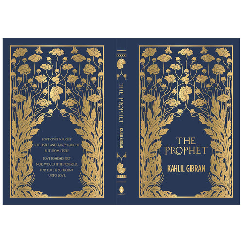 Gilded-Edge Hardcover The Prophet by Kahlil Gibran หนังสือ ปรัชญาชีวิต คาลิล ยิบราน ปกแข็ง ขอบทอง