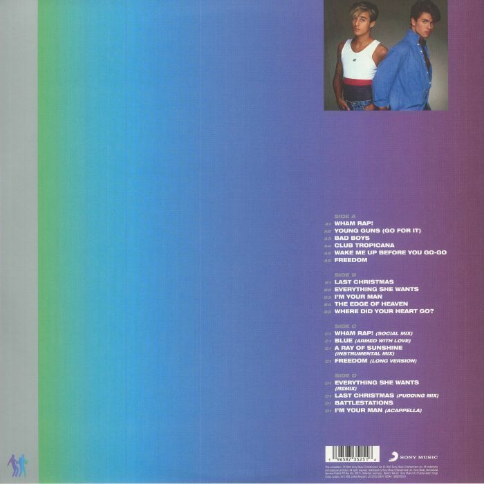 พร้อมส่ง🔥แผ่นเสียง WHAM! - The Singles: Echoes From The Edge Of Heaven Vinyl ไวนิล LP  [ใหม่และซีล SS]