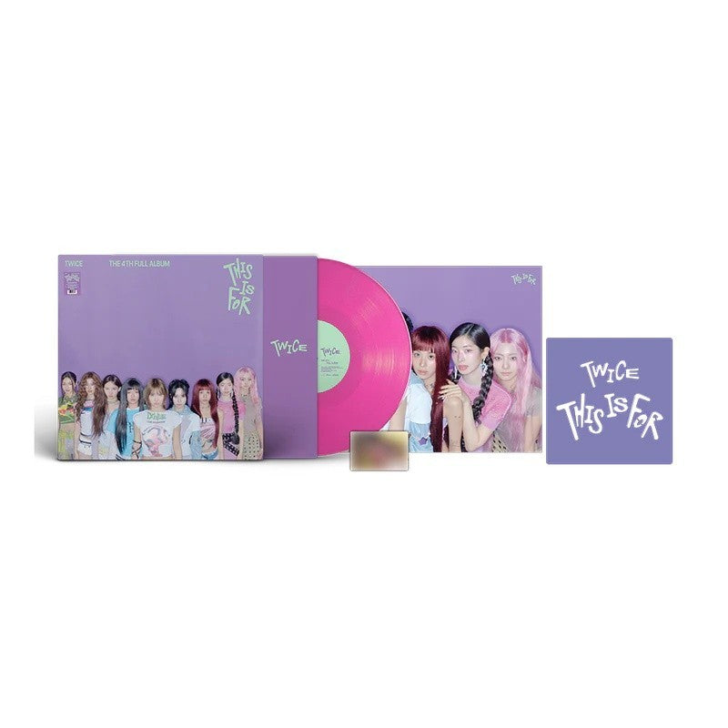 Preorder🔥แผ่นเสียง Vinyl TWICE - THIS IS FOR ไวนิล LP [ใหม่และซีล SS]