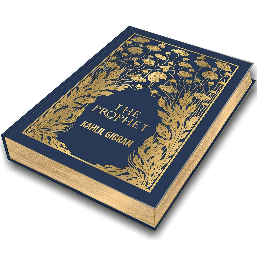 Gilded-Edge Hardcover The Prophet by Kahlil Gibran หนังสือ ปรัชญาชีวิต คาลิล ยิบราน ปกแข็ง ขอบทอง