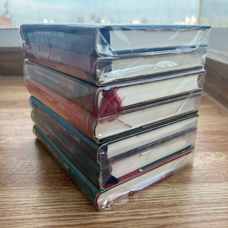 🔥ชุดหนังสือนาร์เนียครบเซต🔥ปกแข็ง 7 เล่ม กำเนิดนาร์เนีย,อาชากับเด็กชาย,ผจญภัยโพ้นทะเล,อวสานการยุทธ์,เก้าอี้เงิน