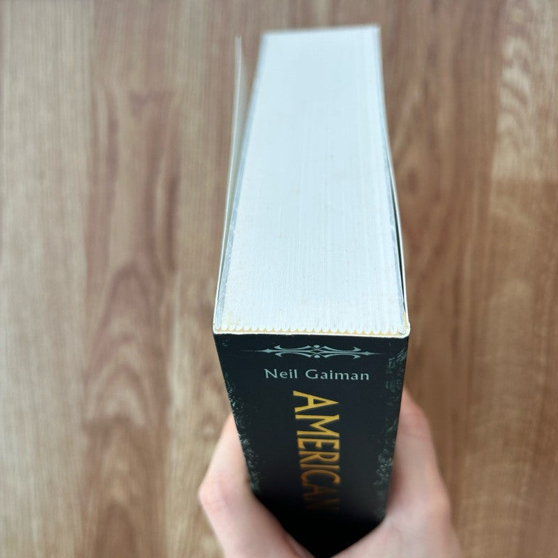 พิมพ์ครั้งที่ 1 หนังสือ อเมริกัน ก็อดส์ นีล เกแมน American Gods Neil Gaiman