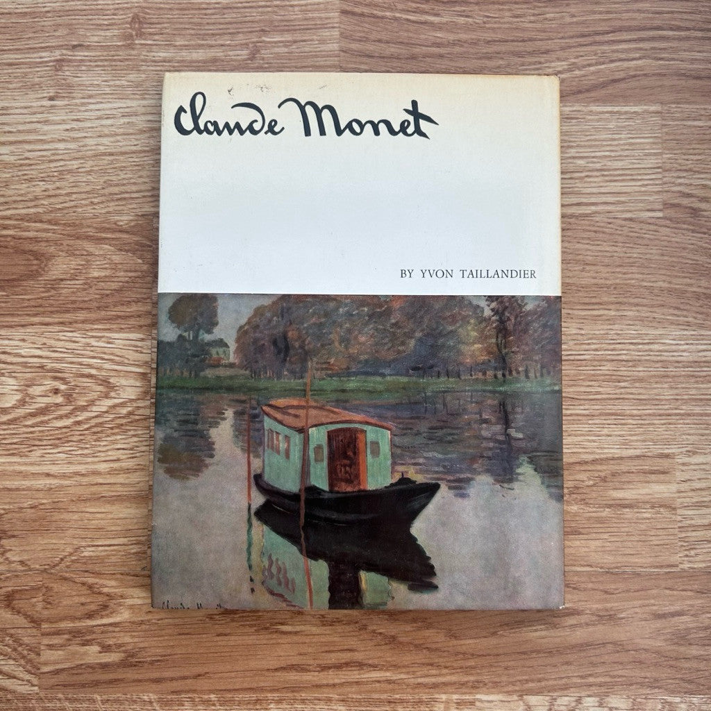 หนังสือภาพ Claude Monet โดย Yvon Tailandier ปกแข็ง ภาษาอังกฤษ