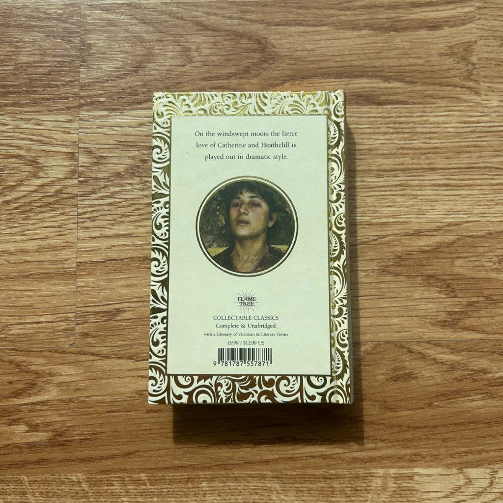 Gilded-Edge Hardcover Wuthering Heights by Emily Bronte หนังสือ บ้านรักในรอยแค้น ปกแข็ง ขอบทอง