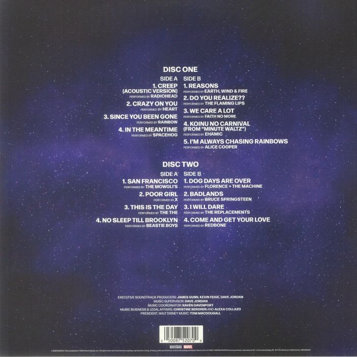 แผ่นเสียง Vinyl LP Guardians Of The Galaxy Vol 3: Awesome Mix Vol 3 แผ่นไวนิล