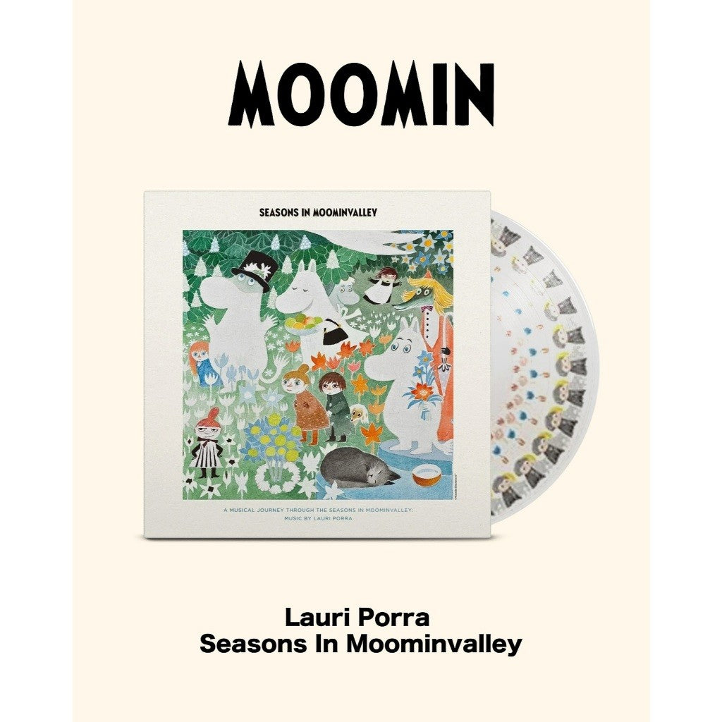 พร้อมส่ง🔥แผ่นเสียง Vinyl LP Lauri Porra - Seasons In Moominvalley (Zoetrope Vinyl) แผ่นไวนิล [ใหม่และซีล SS]