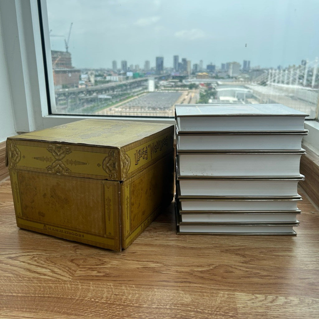 ชุดหีบพร้อมหนังสือแฮร์รี่ พอตเตอร์ ปกทอง ปกแข็ง ชุดหนังสือ Harry Potter ปกทอง
