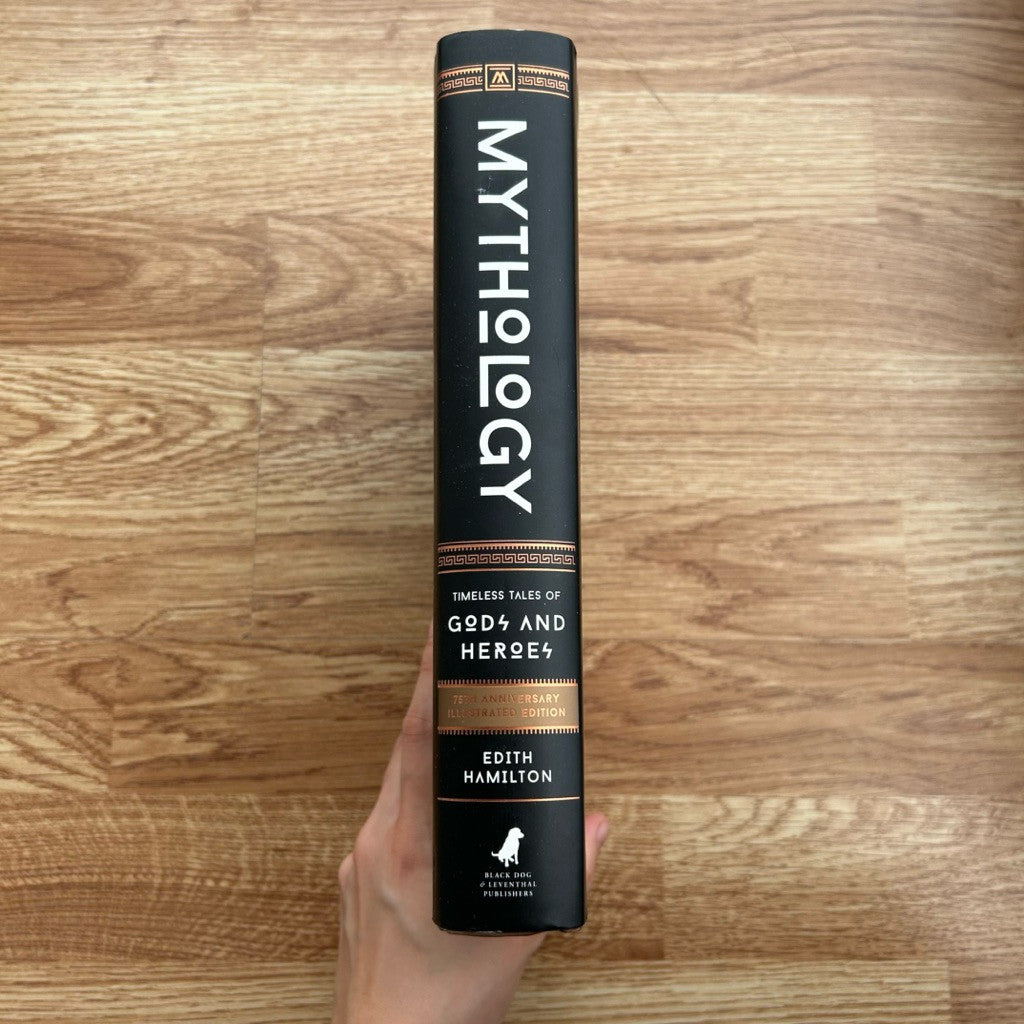 Hardcover Mythology by Edith Hamilton หนังสือ ปกรณัมปรัมปรา ตำนานเทพและวีรบุรุษ โดย อีดิธ แฮมิลตัน ปกแข็ง