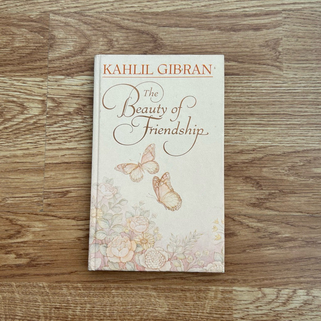 Hardcover The Beauty of Friendship by Kahlil Gibran หนังสือ คาลิล ยิบราน ปกแข็ง