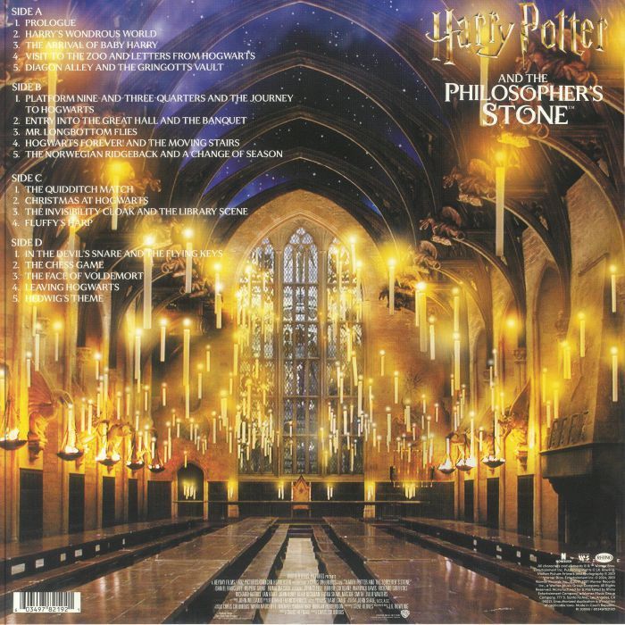 พร้อมส่ง🔥แผ่นเสียง Vinyl LP John WILLIAMS : Harry Potter & The Philosopher's Stone แผ่นไวนิล