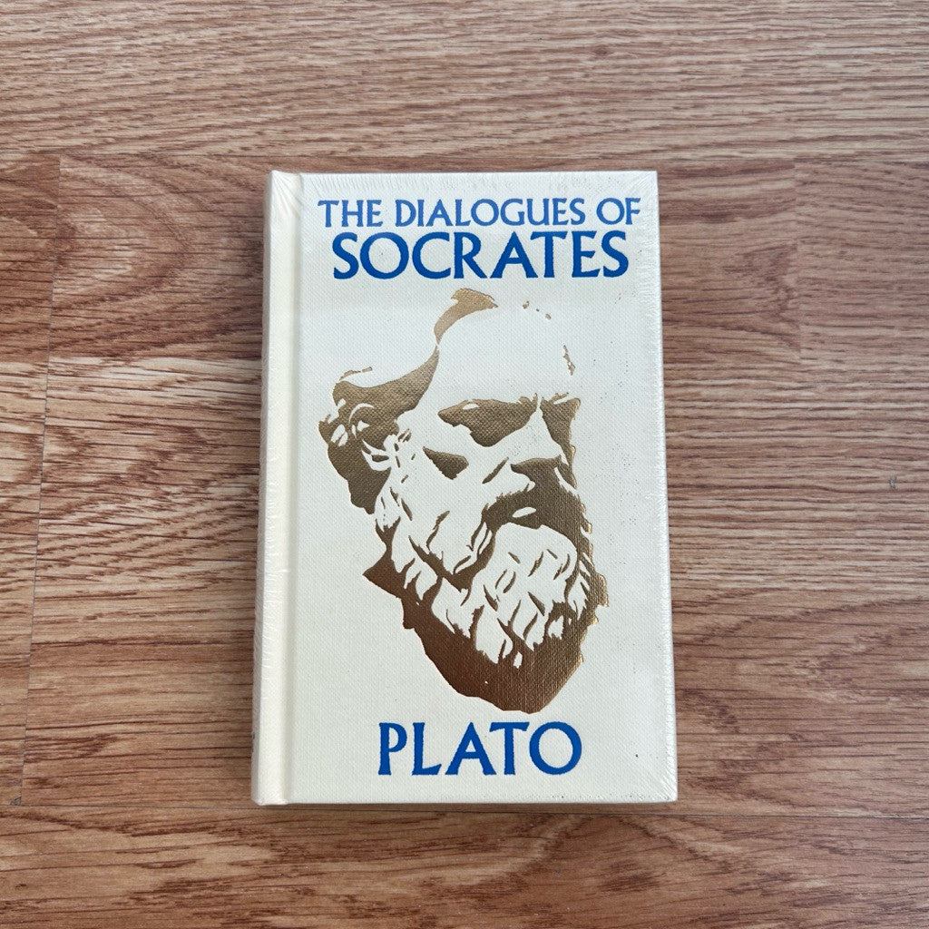 (Sealed New) Gilded-Edge Hardcover The Dialogues of Socrates by Plato หนังสือ บทสนทนาของโสกราตีส โดย เพลโต ปกแข็ง ขอบทอง