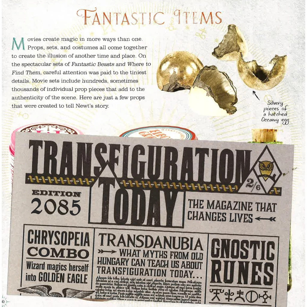หนังสือ Fantastic Beasts Newt Scamander Scrap Book ISBN: 9780763695903