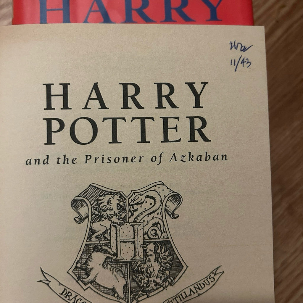 ชุดหนังสือแฮร์รี่ พอตเตอร์ ปกแข็ง Bloomsbury Hardcover Harry Potter Complete Book Set 1-7 J.K Rowling Bloomsbury