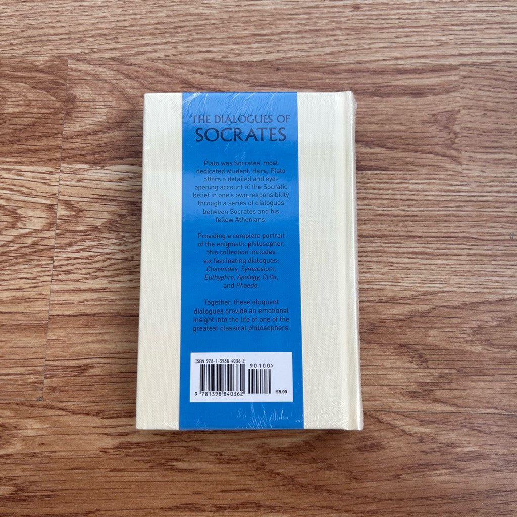 (Sealed New) Gilded-Edge Hardcover The Dialogues of Socrates by Plato หนังสือ บทสนทนาของโสกราตีส โดย เพลโต ปกแข็ง ขอบทอง
